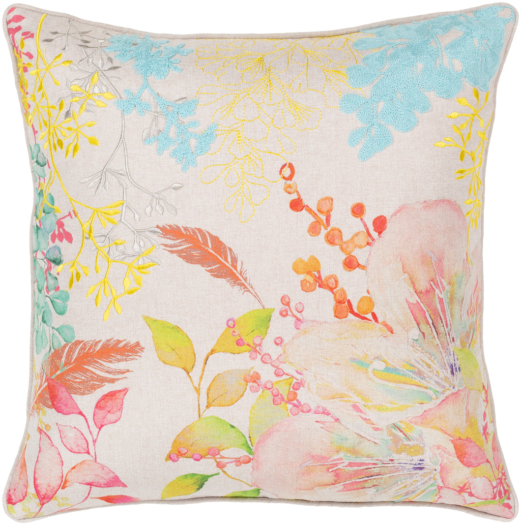 Frs002-1818 - Florissant - Pillow Cover - ReeceFurniture.com
