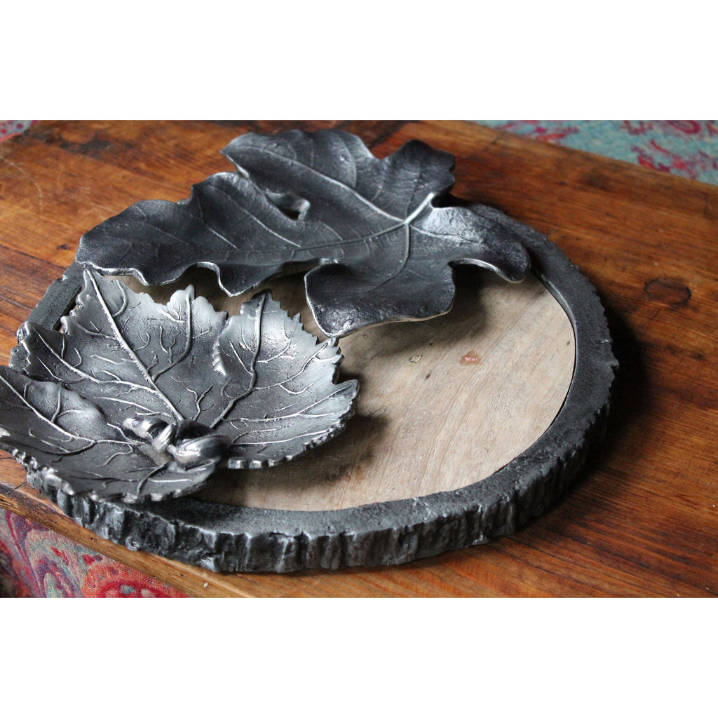 GTRAY004 - Grape Leaf (No Tendril) - ReeceFurniture.com