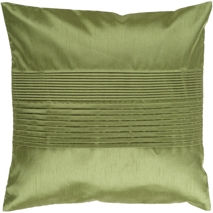 Hh013-1818 - Solid Pleated - Pillow Cover