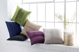 Hh015-1818 - Solid Pleated - Pillow Cover - ReeceFurniture.com