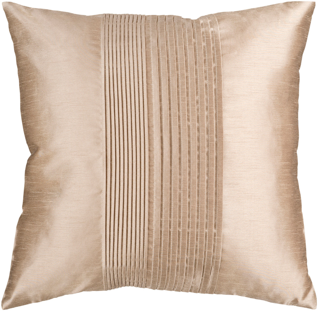 Hh019-1818 - Solid Pleated - Pillow Cover - ReeceFurniture.com