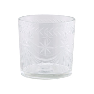 IBUCK02 - Glass Ice Bucket with Star Cut - ReeceFurniture.com