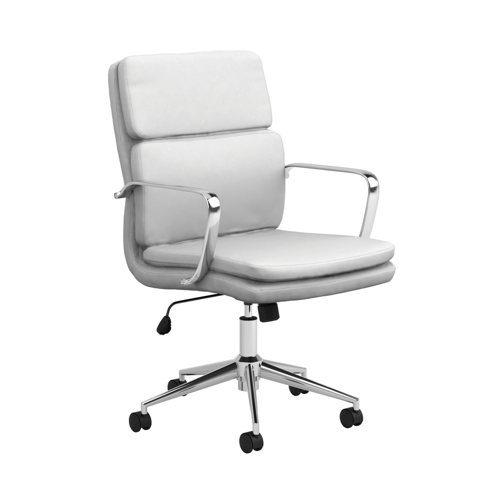 G801765 - Standard Back Upholstered Office Chair - Black, Grey or White - ReeceFurniture.com