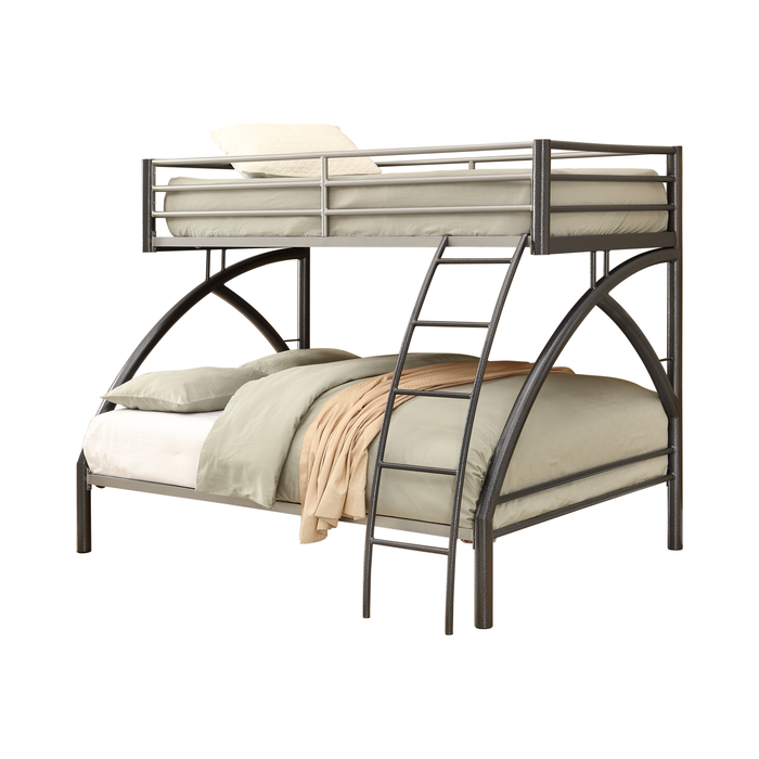 G460078 - Stephan Bunk Bed - Twin, Twin Over Full, or Full - Gunmetal