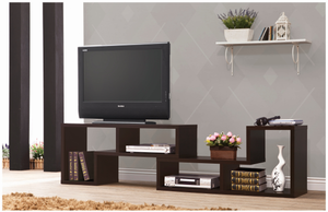 G800329 - Convertible TV Console And Bookcase - Cappuccino or White - ReeceFurniture.com