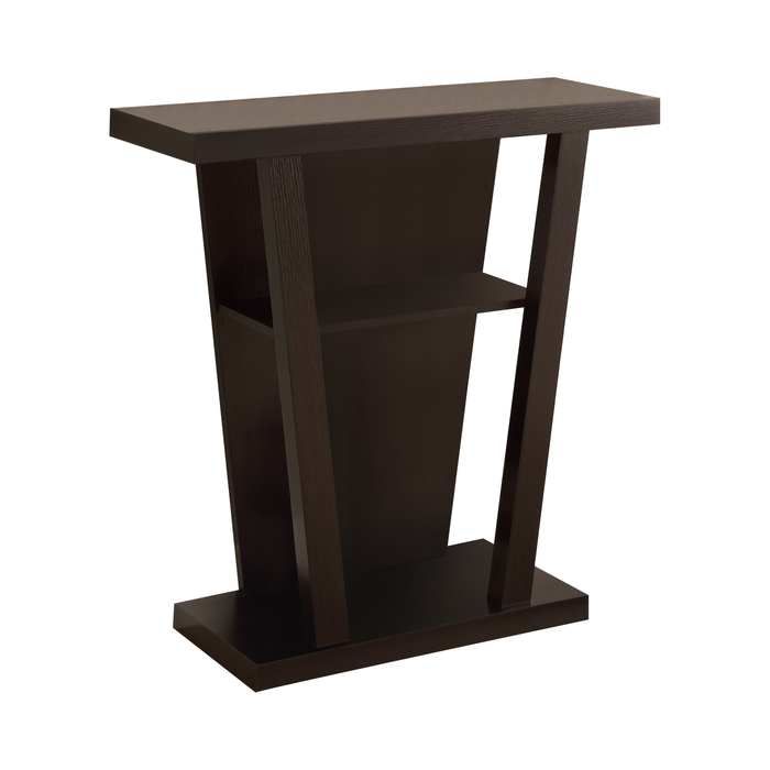 G950136 - 2-Shelf Console Table - Cappuccino