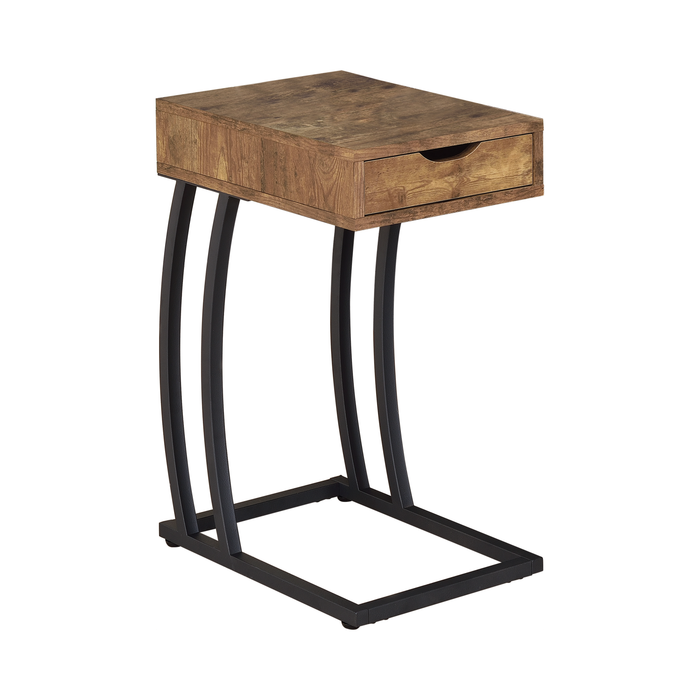 G900577 - Accent Table With Power Outlet - Antique Nutmeg or Cappuccino