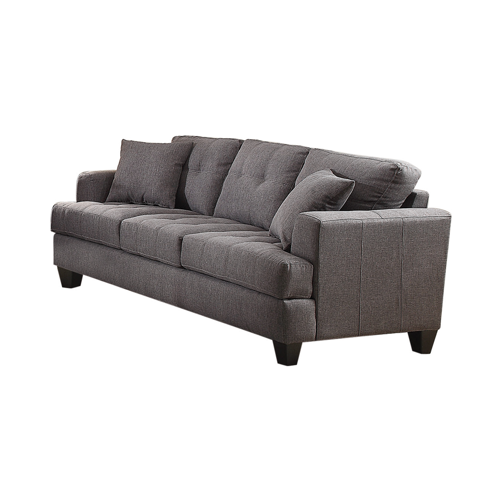 G505175 - Samuel Living Room - Charcoal - ReeceFurniture.com