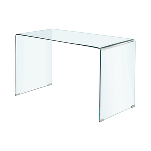 G801581 - Highsmith Glass Writing Desk - Clear - ReeceFurniture.com