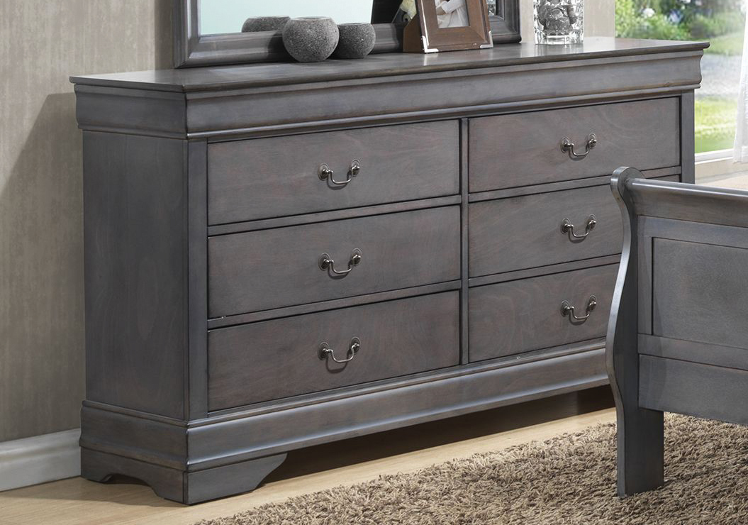 Louis Philippe Collection - Louis Philippe 6-drawer Dresser