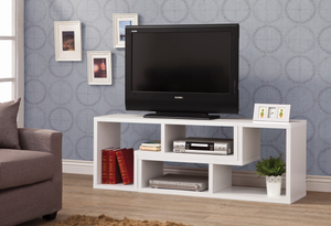 G800329 - Convertible TV Console And Bookcase - Cappuccino or White - ReeceFurniture.com