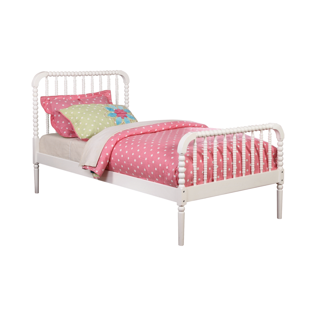 G400415 - Jones Twin Bed - White - ReeceFurniture.com