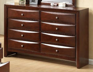 EG200 Emily Merlot Storage Bedroom - ReeceFurniture.com