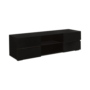 G700825 - 4-Drawer TV Console - Glossy White or Black - ReeceFurniture.com