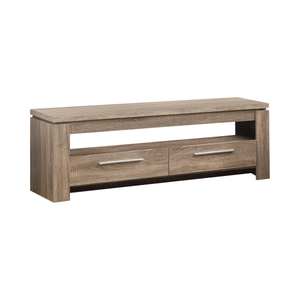 G701975 - 2-Drawer TV Console - Weathered Brown or Weathered Grey - ReeceFurniture.com