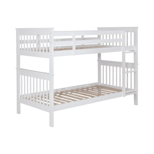 G460244 - Chapman Bunk Bed - Twin, Full or Twin Over Full - White - ReeceFurniture.com