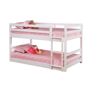 G400302 - Sandler Twin Triple Bunk Bed - Cappuccino, Grey or White - ReeceFurniture.com
