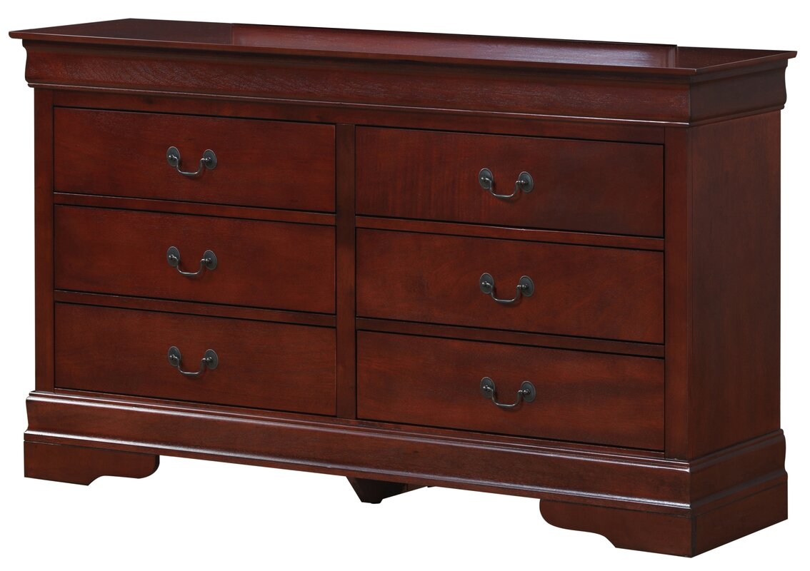 203973 Coaster Furniture Louis Philippe - Cherry Dresser