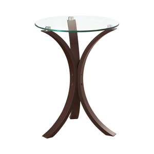 G902867 - Round Accent Table - Cappuccino - ReeceFurniture.com