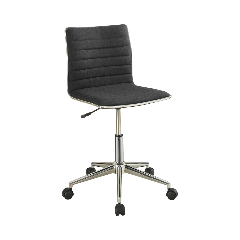 G800725 - Adjustable Height Office Chair Black, White or Grey With Chrome - ReeceFurniture.com