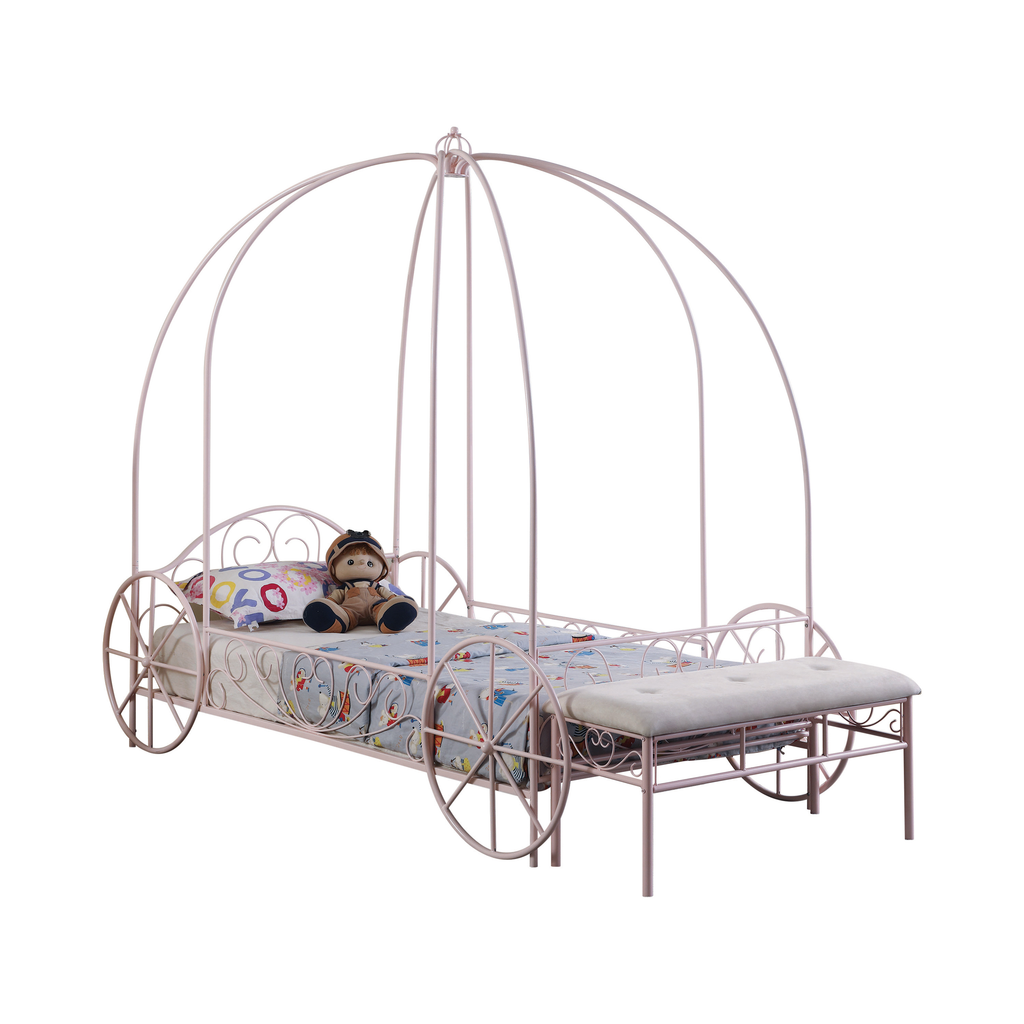G400155 - Massi Bedroom Set - Powder Pink - ReeceFurniture.com