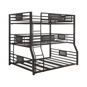 G460394 - Rogen Triple Bunk Bed - Twin, Full Over Twin XL Over Queen or Full - ReeceFurniture.com