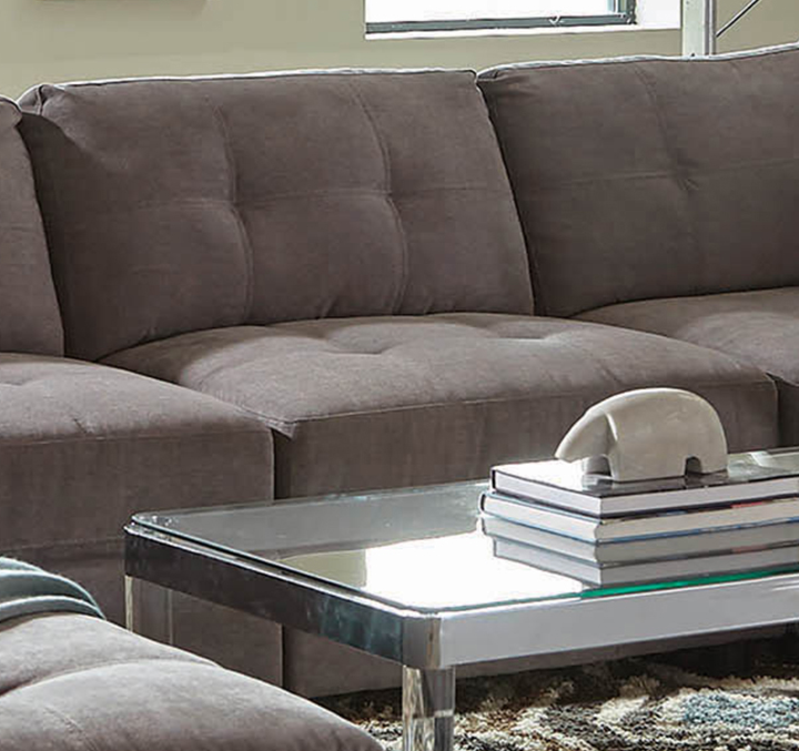 G551004 - Claude Tufted Cushion Back Living Room - Dove - ReeceFurniture.com