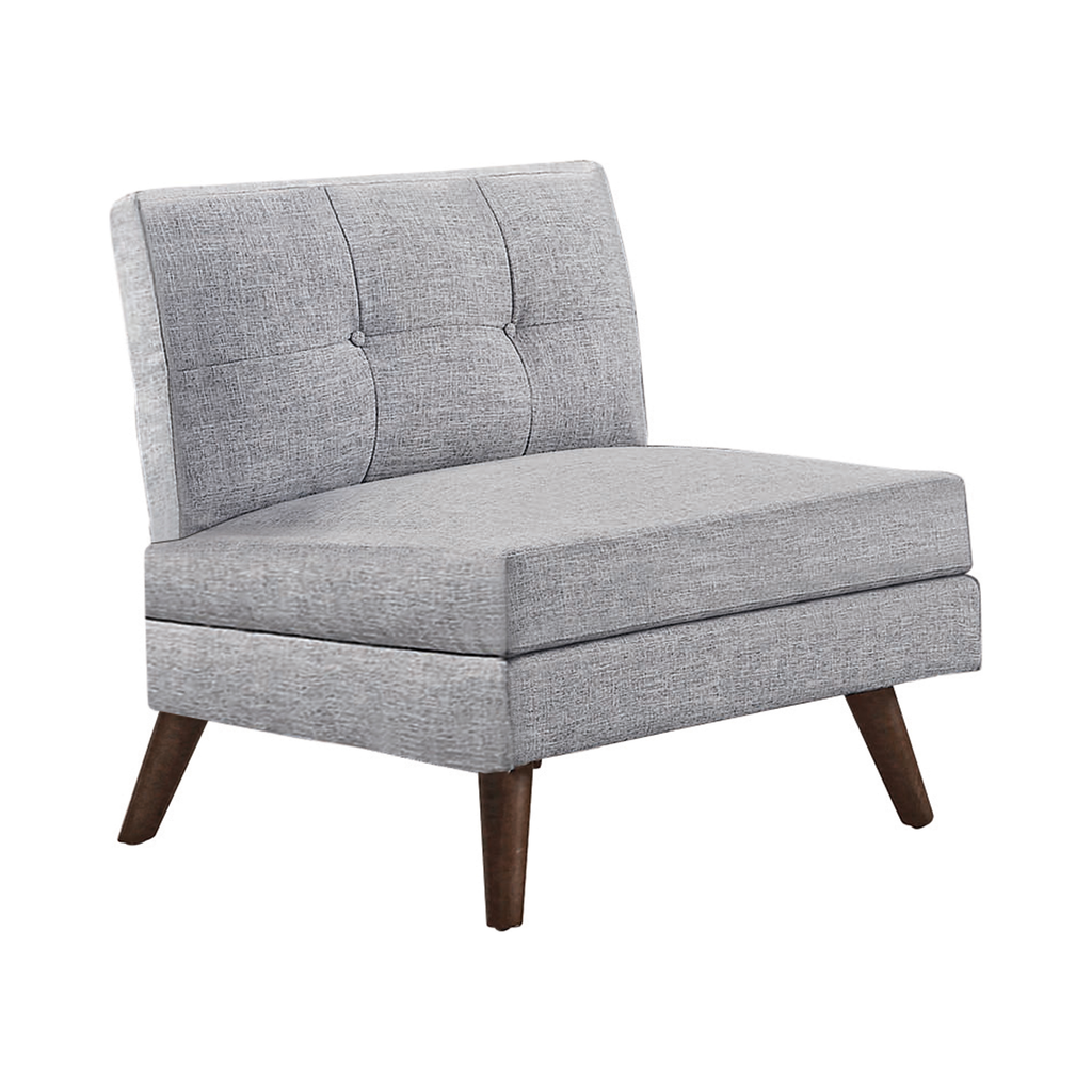 G551301 - Churchill Button Tufted Living Room - Grey - ReeceFurniture.com