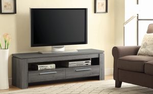 G701975 - 2-Drawer TV Console - Weathered Brown or Weathered Grey - ReeceFurniture.com