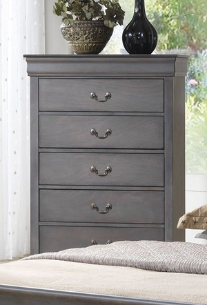 ACME Furniture Louis Philippe Dresser, Antique Gray, One Size