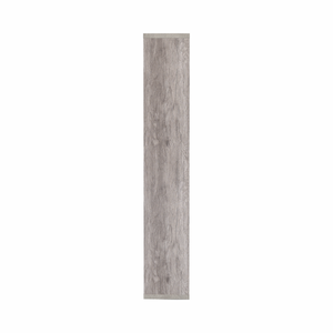 G801137 - 10-Shelf Geometric Bookcase - Grey Driftwood - ReeceFurniture.com
