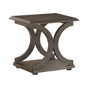 G703148 - C-Shaped Base Occasional Table - Cappuccino - ReeceFurniture.com