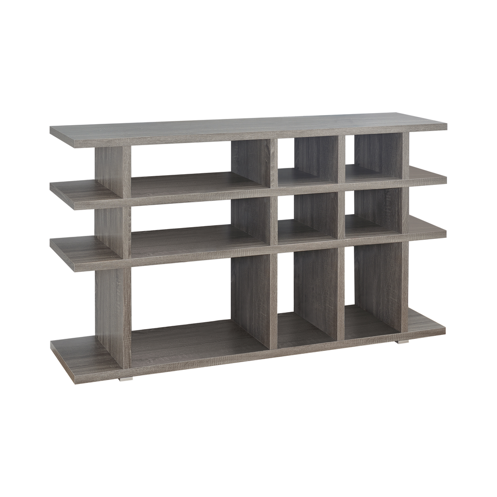G800359 - 3-Tier Bookcase - Weathered Grey - ReeceFurniture.com