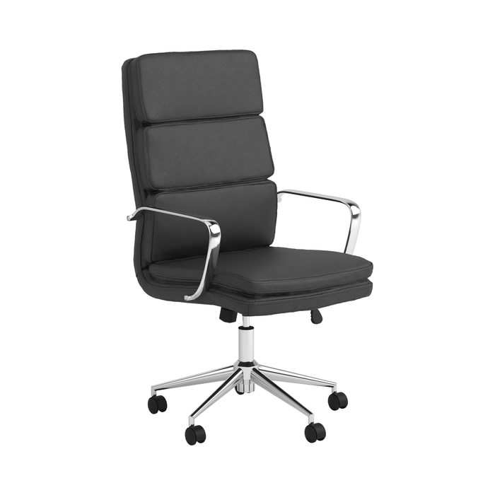 G801744 - High Back Upholstered Office Chair - Black, Grey or White