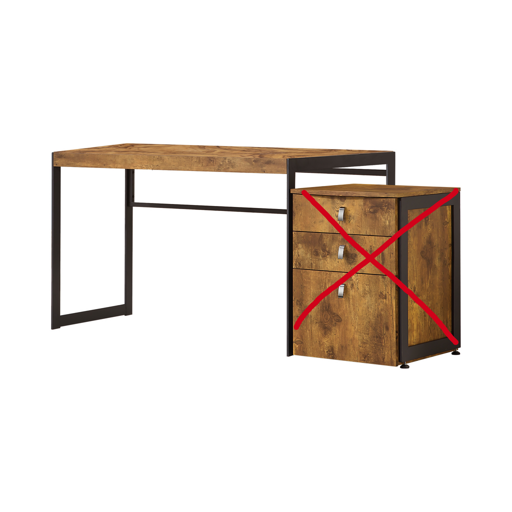 G800655 - Estrella Home Office - Antique Nutmeg And Gunmetal - ReeceFurniture.com