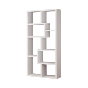 G800136 - 10-Shelf Bookcase - White - ReeceFurniture.com