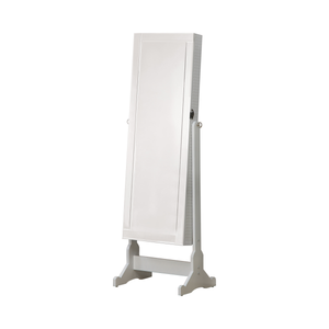 G901827 - Storage Jewelry Cheval Mirror - White or Black - ReeceFurniture.com