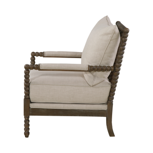 G905362 - Cushion Back Accent Chair - Oatmeal And Natural - ReeceFurniture.com
