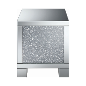 G722497 - Layton Occasional Table - Silver And Clear Mirror - ReeceFurniture.com