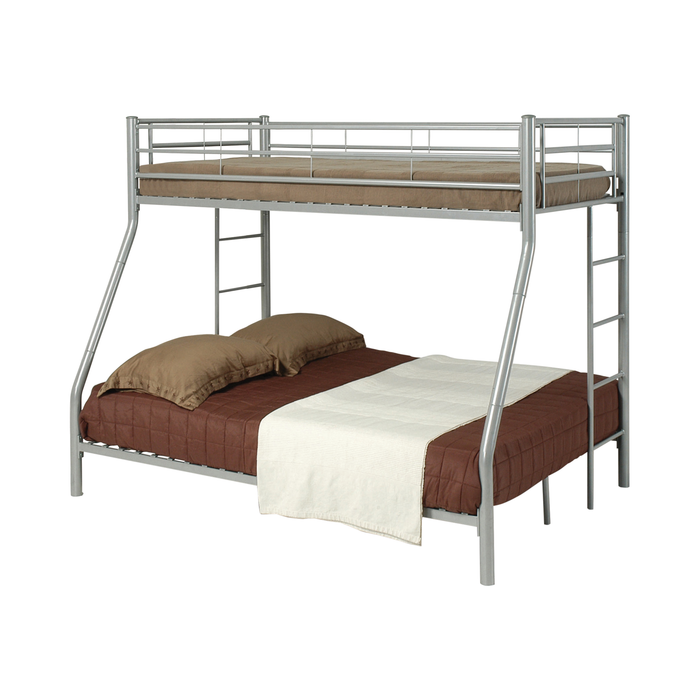 G460062 - Hayward Twin Over Full Bunk Bed - Silver or Black