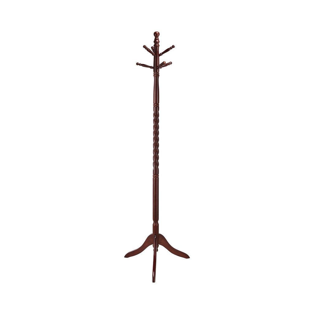 G3058 - 2-Tier Coat Rack Merlot - ReeceFurniture.com