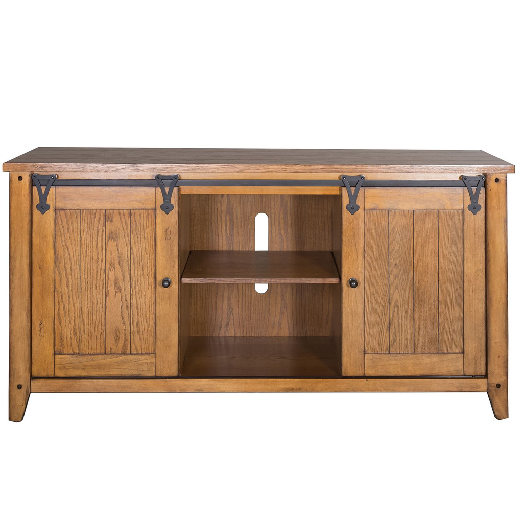 Lake House Entertainment - Oak - ReeceFurniture.com