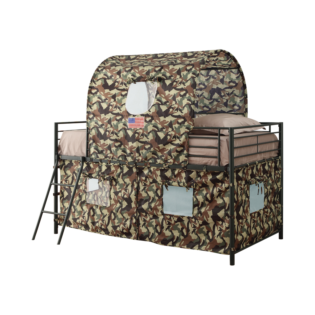 G460331 - Camouflage Twin Tent Bed - ReeceFurniture.com