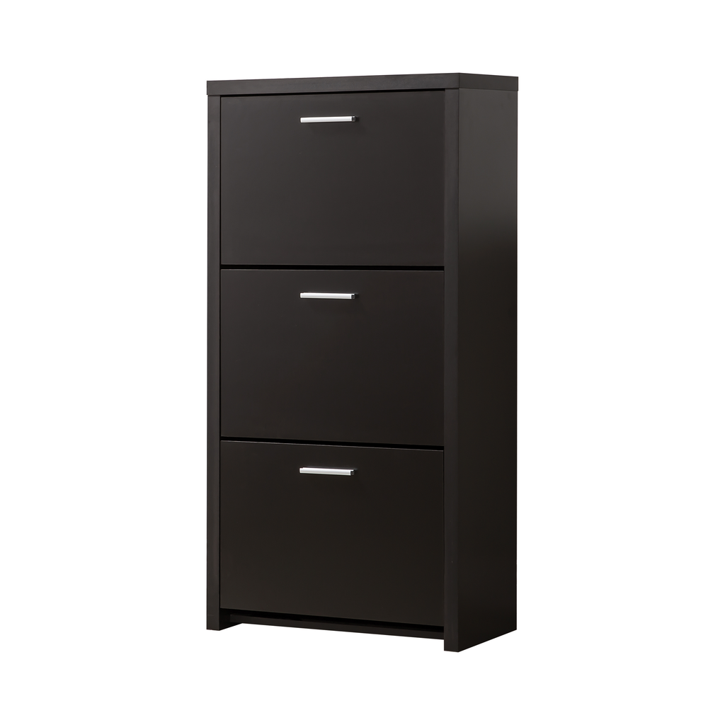 G900604 - 3-Drawer Shoe Cabinet - Black - ReeceFurniture.com