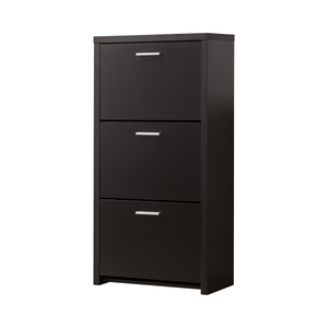G900604 - 3-Drawer Shoe Cabinet - Black - ReeceFurniture.com