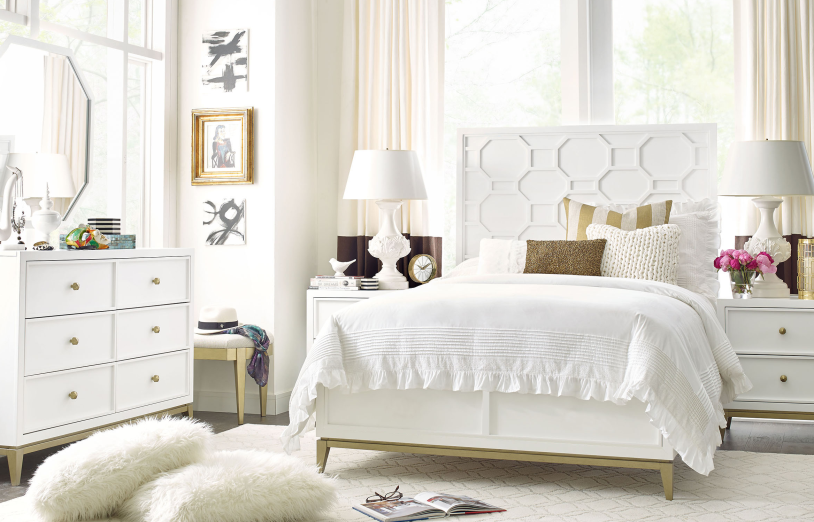 7810 Chelsea Panel Bed by Rachael Ray - ReeceFurniture.com