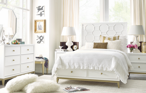 7810 Chelsea Panel Bed with Storage Footboard by Rachael Ray - ReeceFurniture.com
