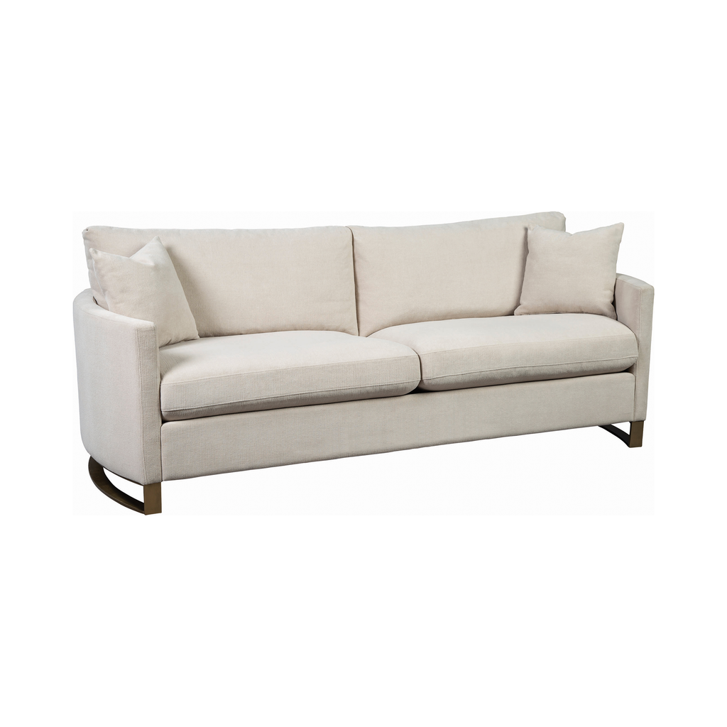 G508821 - Corliss Upholstered Arched Arms Living Room - Beige - ReeceFurniture.com