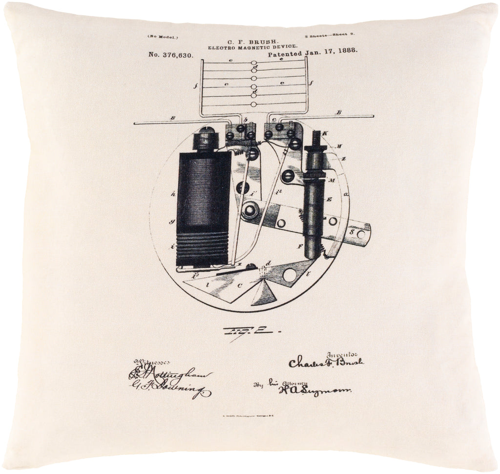 Inv002-1818 - Inventors - Pillow Cover - ReeceFurniture.com