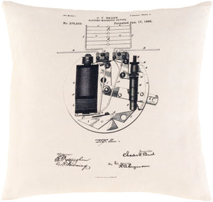 Inv002-1818 - Inventors - Pillow Cover - ReeceFurniture.com